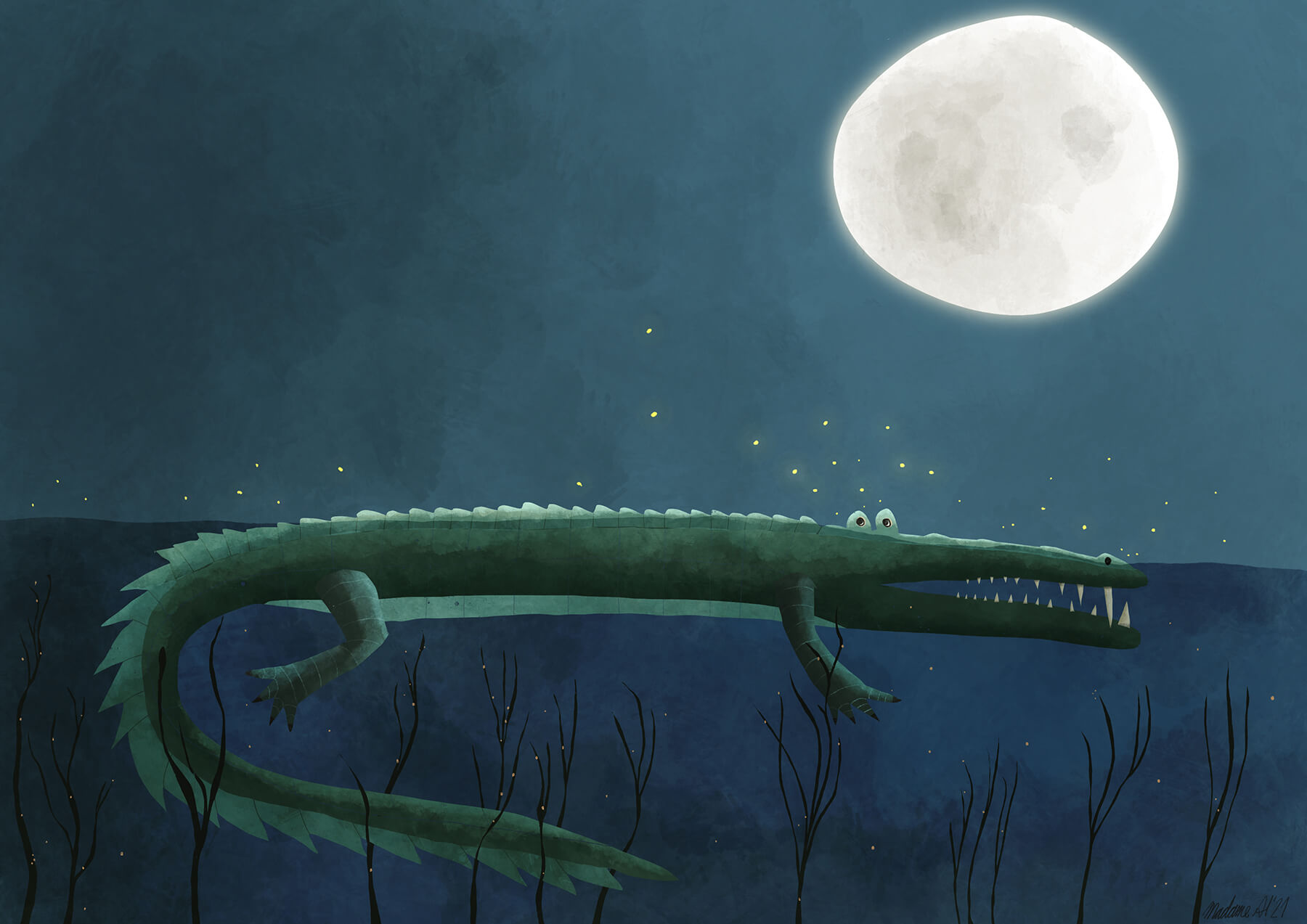 Kroko by night Kopie