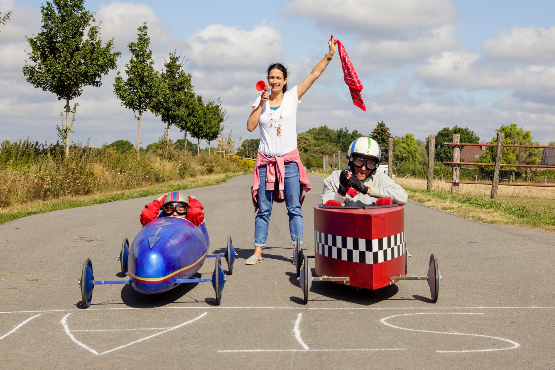Löwenzahn Seifenkiste, ZDF, Guido Hammesfahr, Daniel Aichinger, Sana